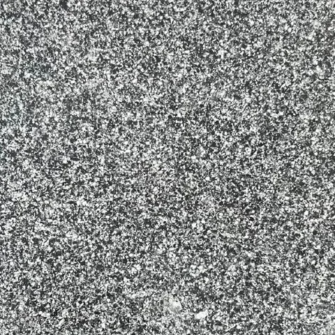 Domino finish, black and white speckle